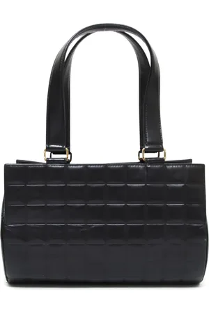 CHANEL 2002-2005 Choco Bar shoulder bag