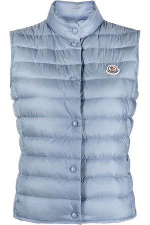 Moncler Liane logo-patch vest