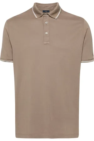 Paul & Shark Striped-border polo shirt