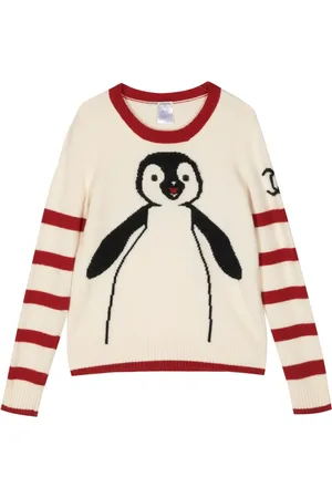 CHANEL 2007 Penguin wool jumper