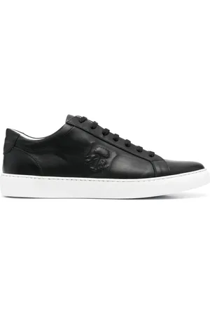 corneliani Boston low-top leather sneakers