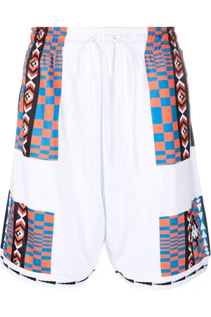 MARCELO BURLON Aop Folk Kappa track shorts