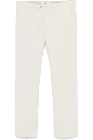 LUIGI BORRELLI NAPOLI Cotton chinos