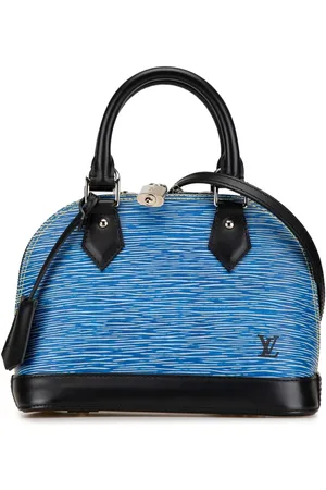 LOUIS VUITTON 2015 Epi Denim Alma BB satchel