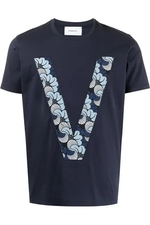 Ports V Monogram-print cotton T-shirt