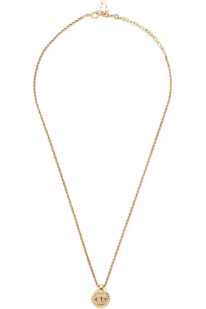 Dior 1990-2000s CD necklace