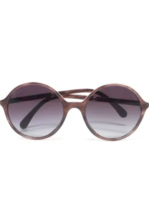CHANEL 2000 oval-frame sunglasses