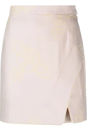 Vivienne Westwood Rita Orb-print wrap skirt