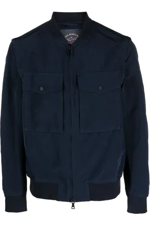 Paul & Shark Flap-pocket zip-fastening bomber jacket