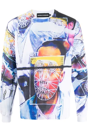 UNITED STANDARD Face print long sleeve T-shirt