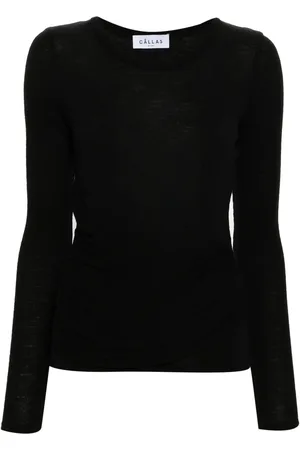 Callas Milano Bisette virgin wool top