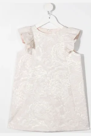 BONPOINT Floral-jacquard sleeveless dress