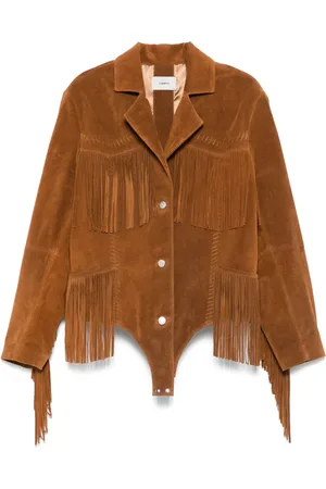 COPERNI Suede fringed jacket