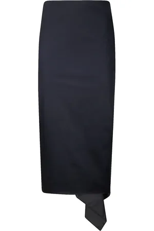 Thelatest Asymmetric midi skirt