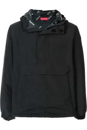Supreme Half-zip hooded windbreaker