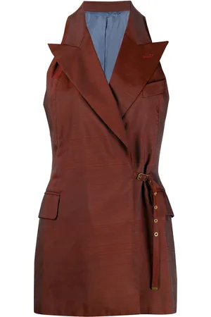 Jean Paul Gaultier 1995 sleeveless peaked waistcoat