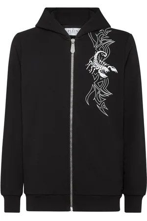 Philipp Plein Scorpion zip-up hoodie