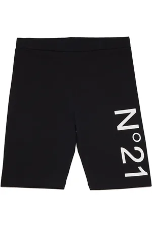 Nº21 Logo-print cycling shorts