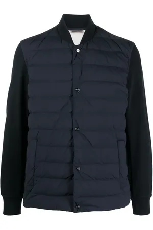 HERNO Contrasting-sleeves padded jacket