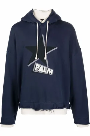 Palm Angels Double layer rockstar hoodie