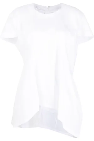 Comme des Garçons Asymmetric-design panelled T-shirt