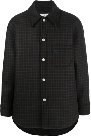Courrèges Checked shirt jacket