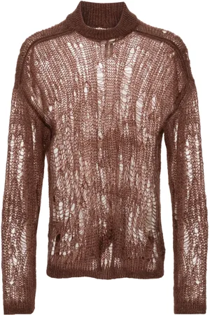 Rick Owens Tommy Lupetto open-knit jumper