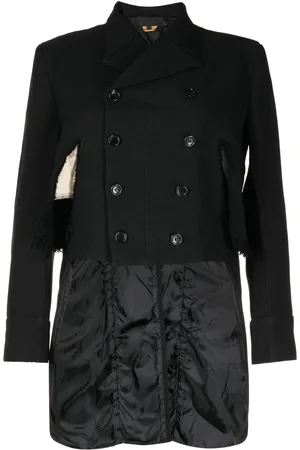 Comme des Garçons Ripped double-breasted blazer