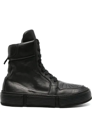 GUIDI GJ06 leather high-top sneakers