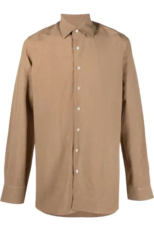 LARDINI Long-sleeved button-up shirt