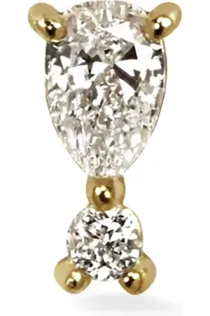 Lark & Berry 14kt yellow Noble diamond stud earring
