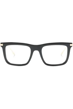 Gucci Rectangular-frame lens-decal glasses