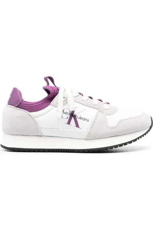 Calvin Klein Side logo-print low-top sneakers