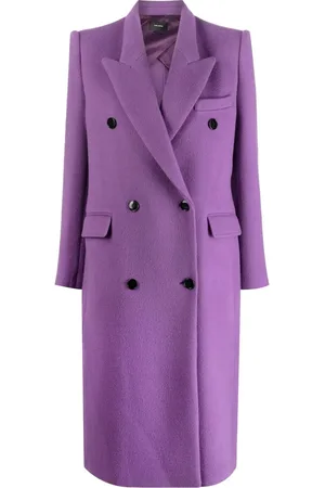 Isabel Marant Peak-lapels double-breasted coat