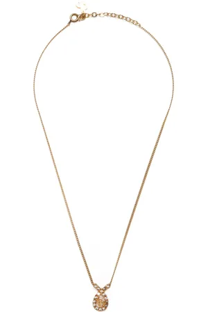 Dior 1990 CD chain necklace