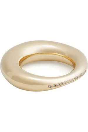 Lauren Rubinski 14K yellow Peggy diamond ring