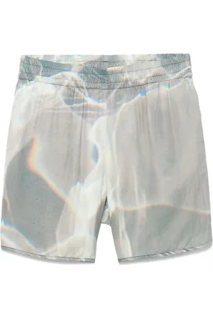BLUE SKY INN Underwater-print shorts