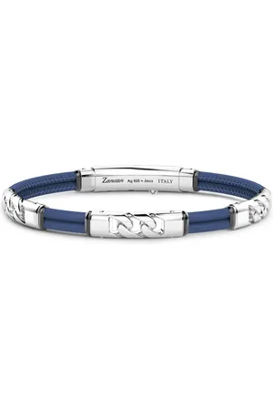 Zancan Engraved-logo bracelet