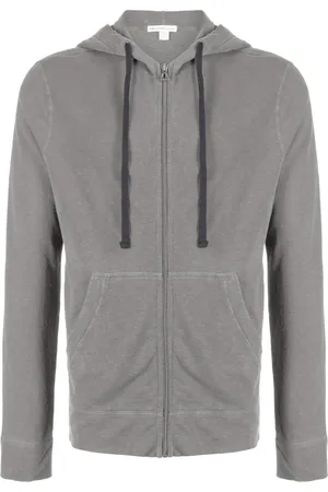 James Perse French terry zip up hoodie