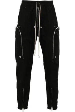 Rick Owens Bauhaus cotton cargo trousers