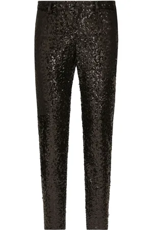 Dolce & Gabbana Sequin-embellished trousers