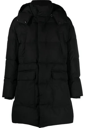 Emporio Armani Hooded padded down coat