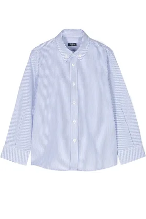 Il gufo Stripe-pattern cotton shirt