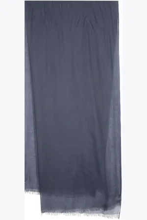 N.PEAL Frayed cashmere scarf
