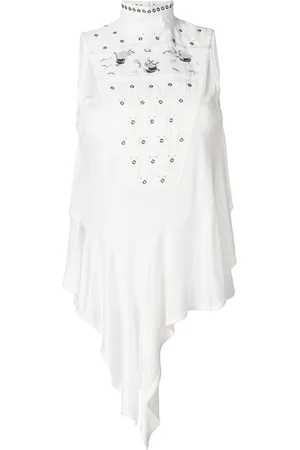 Chloé Eyelet embellished blouse