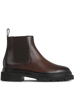 santoni 40mm leather boots