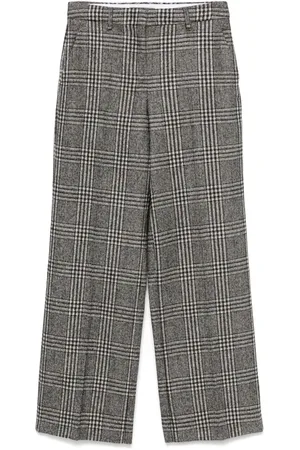 LORENA ANTONIAZZI Checkered trousers