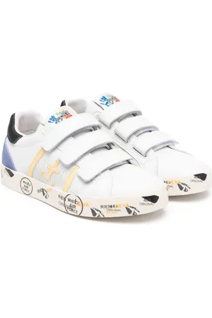 Premiata Andy touch-strap leather sneakers
