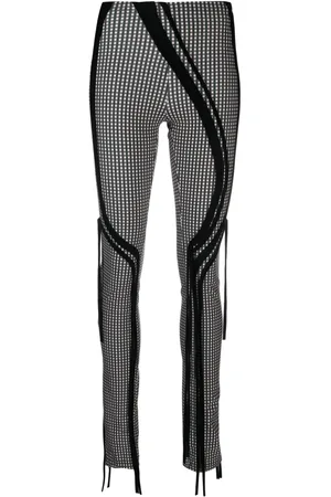 OTTOLINGER Check-print skinny trousers