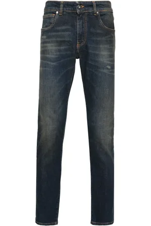 SALVATORE SANTORO Washed skinny jeans